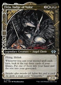 MTG FIRJA, JUDGE OF VALOR 40 FOIL EXC - GIUDICE DEL VALORE - MUL EN - MAGIC - Picture 1 of 1