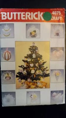 Butterick 4075 Vintage Christmas Ornaments Pattern  designed by Wendy Everett - Image 1 of 2