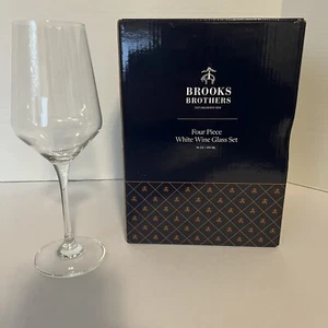 Brooks Brothers vierteiliges Weißweinglas-Set 14oz/410ml - Bild 1 von 7