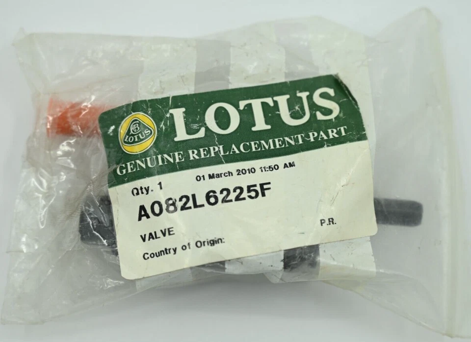 Genuine OEM Lotus Esprit Solenoid Purge Control Valve P/N A082L6225F - Image 1 of 2