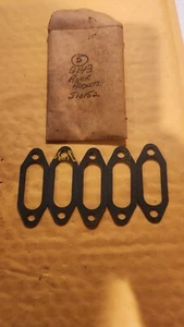 (5) PACK GENUINE OEM NOS LAUSON TECUMSEH 510152 EXHAUST GASKET [7770E] - Picture 1 of 3