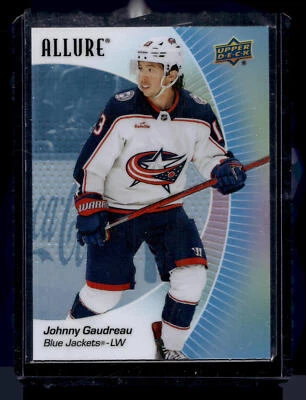 2023-24 Upper Deck Allure #43 Johnny Gaudreau Blue Jackets - Image 1 of 2