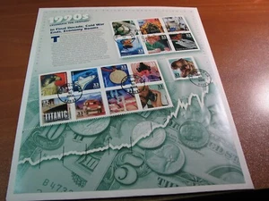 US  FDC Stamp  Scott# 3191 Celebrate the Century 1990's  2000 Used L748 - Picture 1 of 1