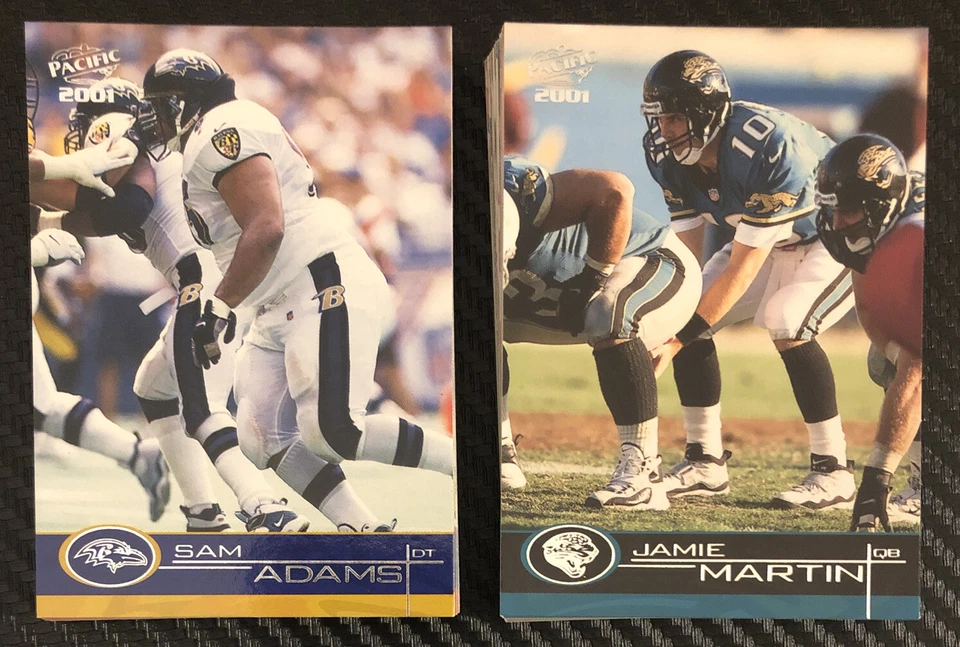 2001 Pacific Football Cards Lot You Pick - Image 1 of 2