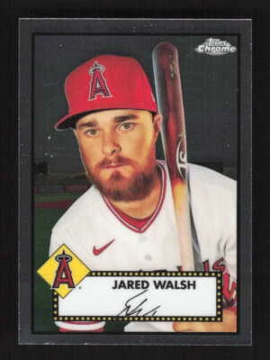 Jared Walsh  2021 Topps Chrome Platinum Anniversary   Los Angeles Angels #258 - Image 1 of 2