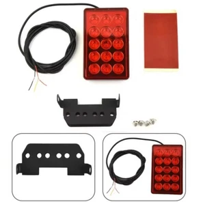 Universal F1 Style 15 LED Rear Brake Light 3rd Third Tail Stop Warning Lamp - Picture 1 of 8