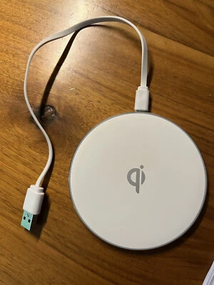 Wireless Ladegerät Charging Pad Qi Ladepad 10W für Galaxy iPhone - Bild 1 von 2