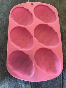 Easter Egg Silicone Mold Tray Cupcakes Jello Chocolate Crayons Crafts - Picture 1 of 6