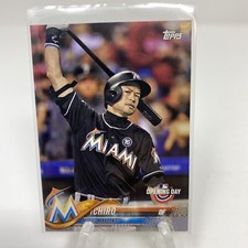 2018 Topps Opening Day Baseball #61 ICHIRO SUZUKI Miami Marlins