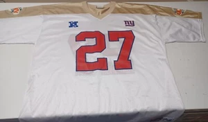 Ron Dayne #27 New York Giants Super Bowl XXXV 35 Majestic Jersey 2XL - Picture 1 of 6
