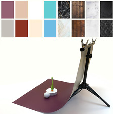 8PCS 16PCS Product Food Photography Background Paper with Stand, 34.3X22 Inch 2-