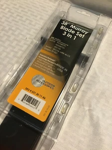 OEM Husqvarna 531301186 38" Murray Blade Set 3 in 1 (Set of 2 Blades) - Picture 1 of 3