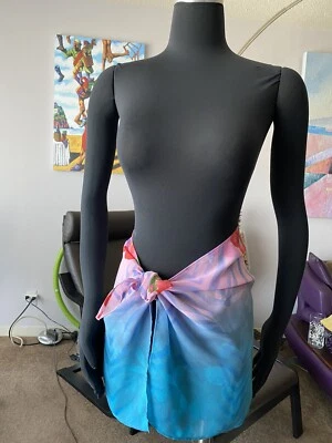 AUTH MALIZIA LA PERLA PAREO COVER UP Sz 44 - Image 1 of 4