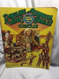 1979 Ringling Brothers And Barnum Bailey Circus Program With Poster Insert - Picture 1 of 7