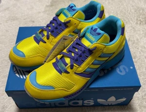 atmos × Adidas Originals ZX8000 G-SNK10 URA Gelb Blau JQ2580 - Bild 1 von 8