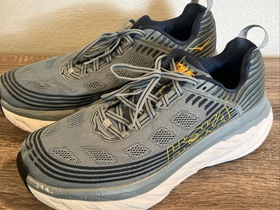 Hoka One One Men's Bondi 6 1019269 LMCB Blue Running Shoes Sneakers Size 11.5 - Image 1 of 4