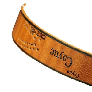 PU Waist Belt Simple Design Waistband with Embossed Letter Pattern for Daily - Picture 1 of 13