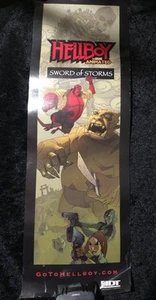 Hellboy Sword Of Storms Promo Poster 7 x 21 2006 Animation - Bild 1 von 1