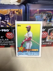 1989 Topps Sticker #45 Ozzie Smith **023679 - Bild 1 von 2