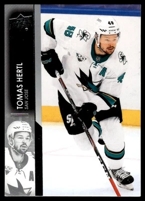 2021-22 Upper Deck Tomas Hertl San Jose Sharks #149 10375 - Image 1 of 2
