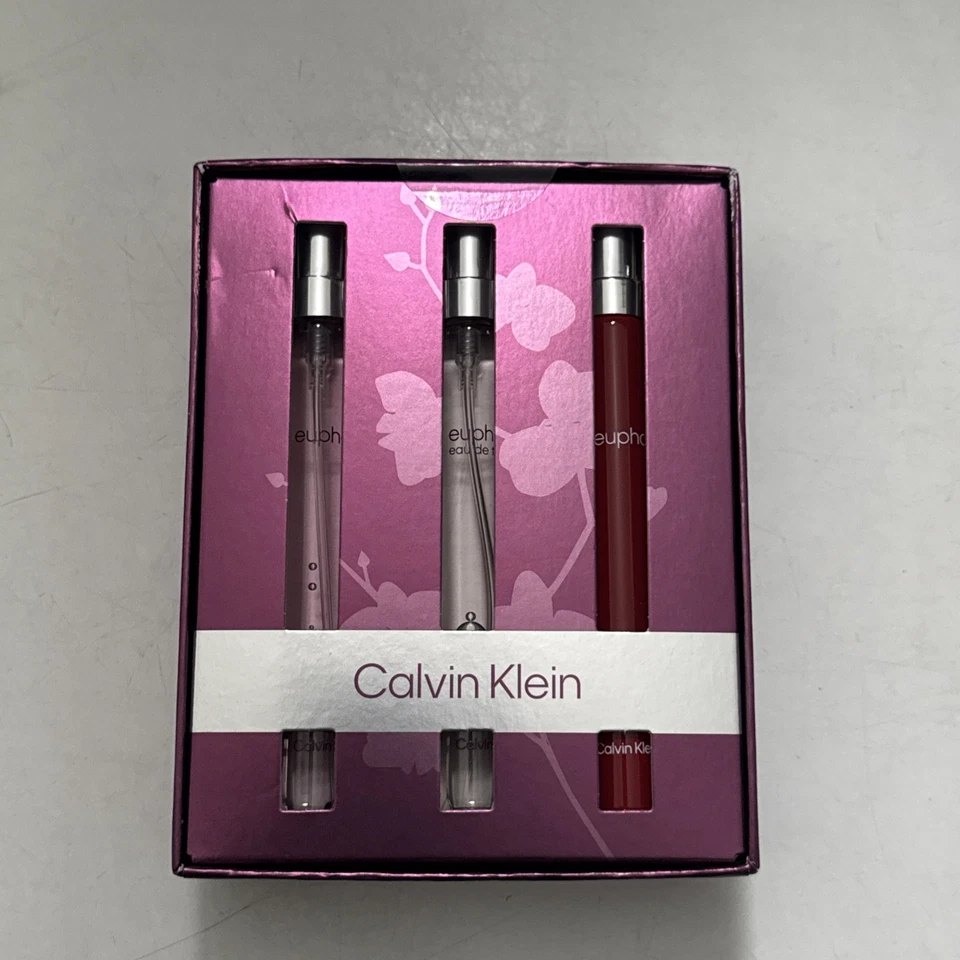 Calvin Klein Euphoria 3 peças amostras perfume, De Toilette e My Euphoria - Imagem 1 de 4