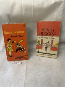 Beverly Cleary Henry Huggins 1950 Hardcover + Beezus and Ramona - Picture 1 of 14