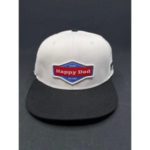 Happy Dad Hard Seltzer Mütze x Death Row Records Street weiß & schwarz Druckknopflasche - Bild 1 von 7