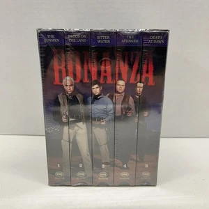 BONANZA COLLECTORS SERIES - 5 VHS Tapes 1999 Good Times Home Video - Sealed - Picture 1 of 6