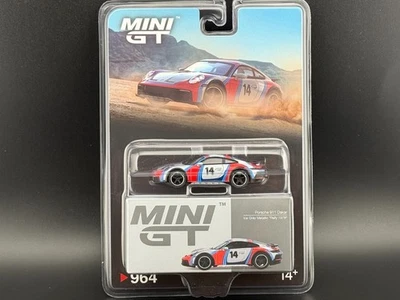 Mini GT Porsche 911 Dakar “Rally 1974” gris hielo metálico #964 1/64 Foto 1 de 4