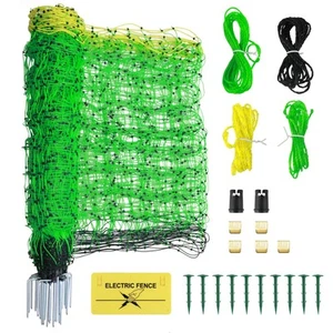 Electric Fence Netting, 35.5" x 164' Electric Poultry Netting with Fiberglass... - Picture 1 of 6