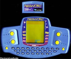 TIGER ELECTRONIC HANDHELD GAME PASSWORD PUZZLE LCD GAME PASS WORD 2000 - Picture 1 of 1