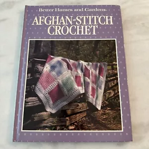 1989, AFGHAN-STITCH CROCHET Better Homes And Gardens - Picture 1 of 14