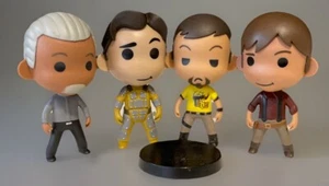Firefly Q-Bits Malcolm Reynolds Shepard Jayne Figures QMx Loot Crate Set Of 5 - Picture 1 of 11