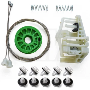 1x Window Regulator Repair Kit +10 Clips For BMW E90 E91 Rear Left - Picture 1 of 1