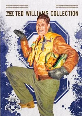 Panini Diamond Kings 2017 colección Ted Williams #2 Ted Williams militar Segunda Guerra Mundial Foto 1 de 2