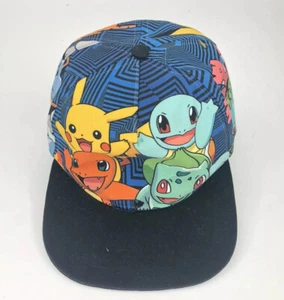 Pokemon Catch Em All Youth Hat Cap Colorful Poket Monster Hat Cap c12 - Picture 1 of 6