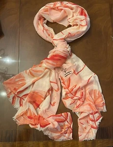 Bufanda flamenca Kate Spade Strut Your Stuff, nueva sin etiquetas - Imagen 1 de 5