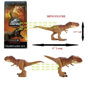 Jurassic World Tyrannosaurus Rex 6" DINO RIVALS NEW! MINI-FIGURE! $3 SHIP! - Bild 1 von 2