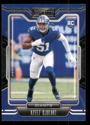 2021 Panini Playbook #163 Azeez Ojulari RC - Image 1 of 2