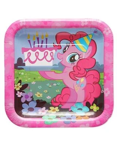 My Little Pony Party Supplies Paper Dessert Plates 40count - Picture 1 of 5