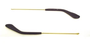 RAY BAN 3030 Outdoorsman Barras De Repuesto Oro / Terminales Cuero Marrón Oscuro - Imagen 1 de 1