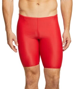 NWT Mens Racing Spandex Compression Jammers Red Navy Royal Green Black 32-40" - Picture 1 of 8