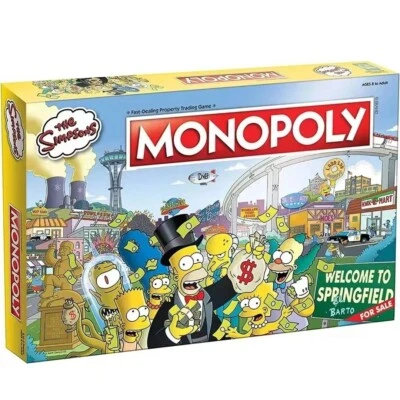 The Simpsons Monopoly Collector's Edition Board Game - Image 1 of 4