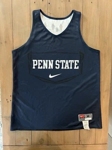 Nike Penn State Nittany Lions Dri-fit Reversible Basketball Jersey Womens Medium - Picture 1 of 4