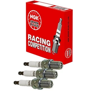 NGK Set of 3 Nickel V-Cut Racing Spark Plugs Gap .031" Copper Core - Picture 1 of 1