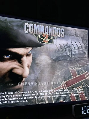 Commandos 2 Men of Courage Microsoft Xbox Disc Only No Tracking Tested Working - Image 1 of 3