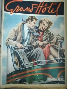 GRAND HOTEL,ANNO, VII, N.338, 13 DICEMBRE 1952, "OTTO VOLANTE" - Foto 1 di 2