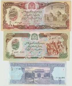 Rare Old AFGHANISTAN Dollar Bill Afghanis War Bin Laden Taliban Collection Lot ✩ - Picture 1 of 2