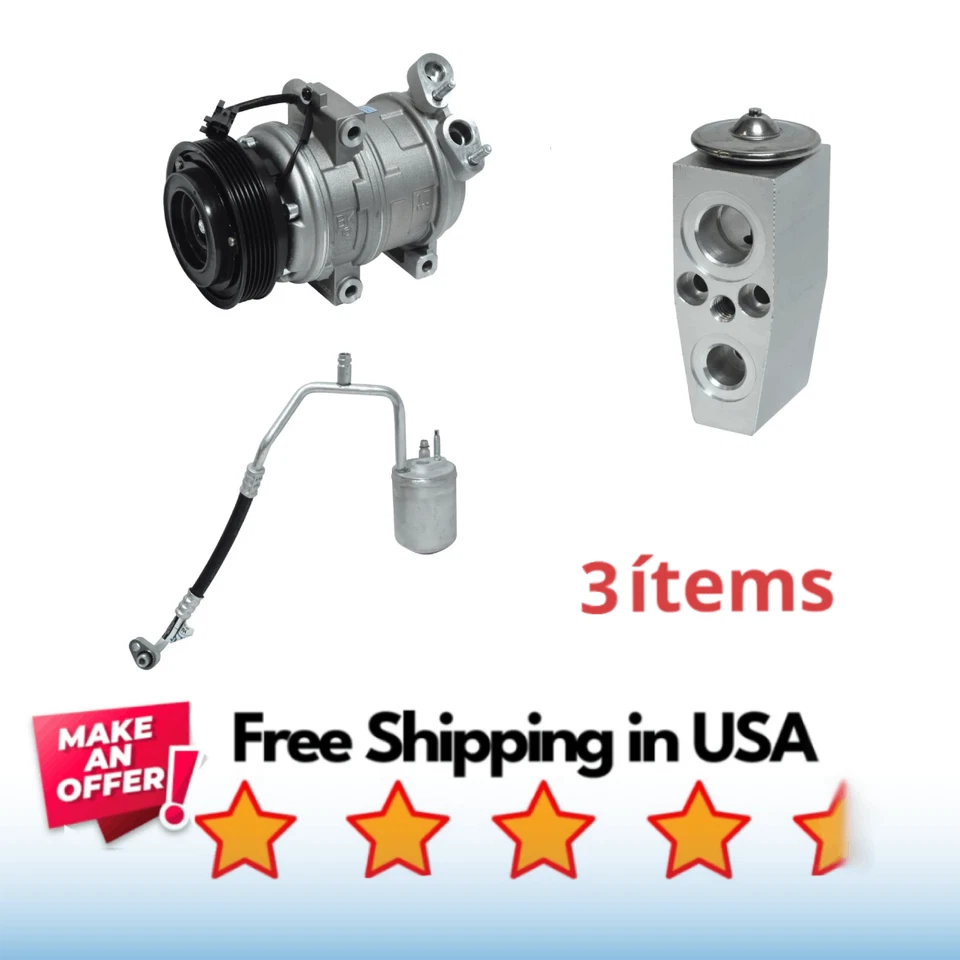 Kit Compresor A/C Fit Ford Escape 08-12, Mazda Tribute 08-11, Mercury Mariner Foto 1 de 1