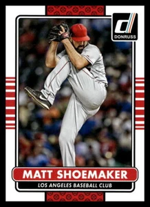 2015 Donruss #102 Matt Shoemaker Los Angeles Angels - Picture 1 of 2
